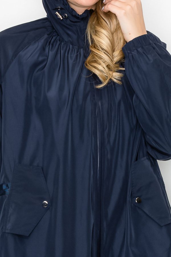 Jadis Woven Windbreaker Jacket with Hoodie - Image 7