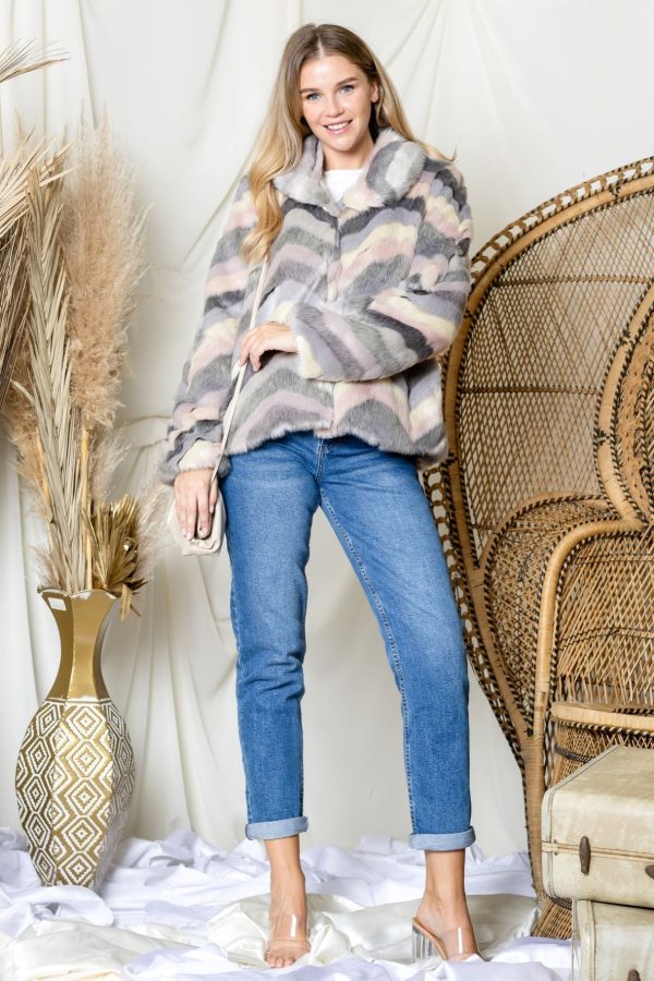 Jonna Faux Fur Jacket - Image 8