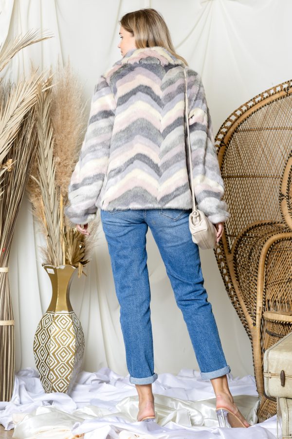 Jonna Faux Fur Jacket - Image 4