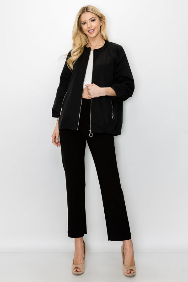Jerrica Woven Full Zip Jacket - Image 8