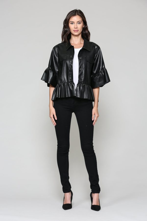 Julia Leather Jacket - Image 4