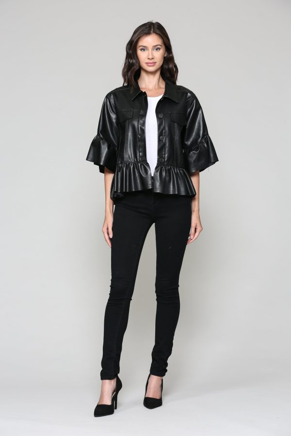 Julia Leather Jacket - Image 11