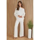KNIT FLARED PANT